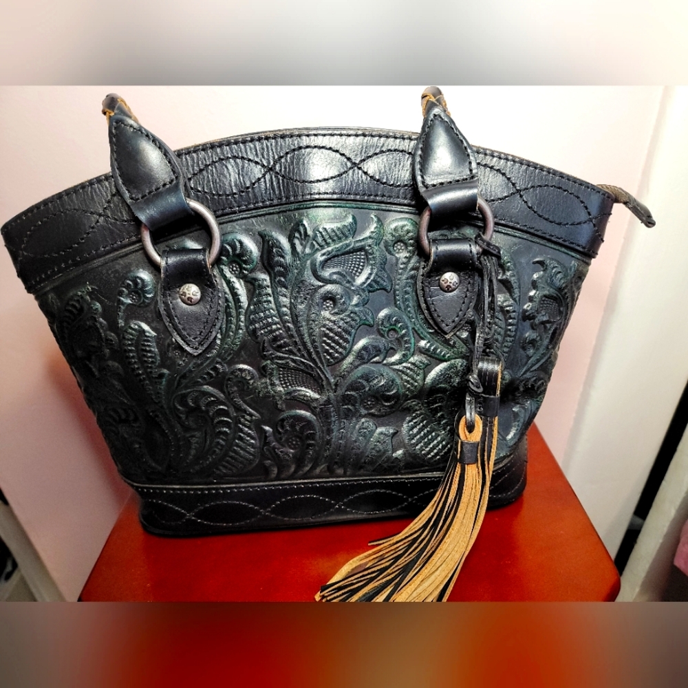 Patrica Nash Zorita Embossed Tote